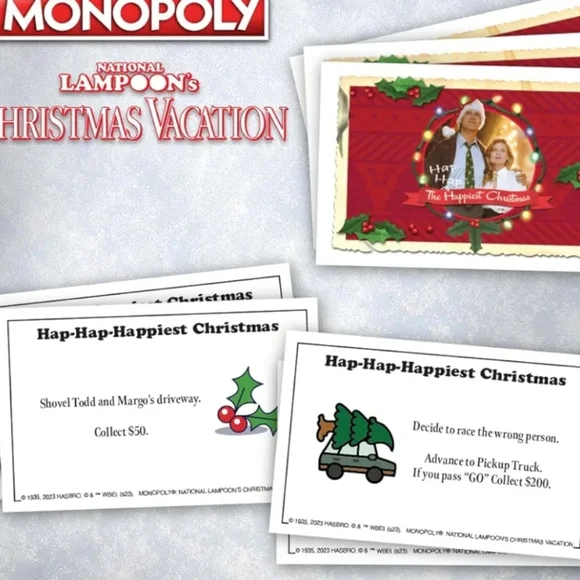 NWT Christmas Vacation Monopoly Game - Picture 8 of 9